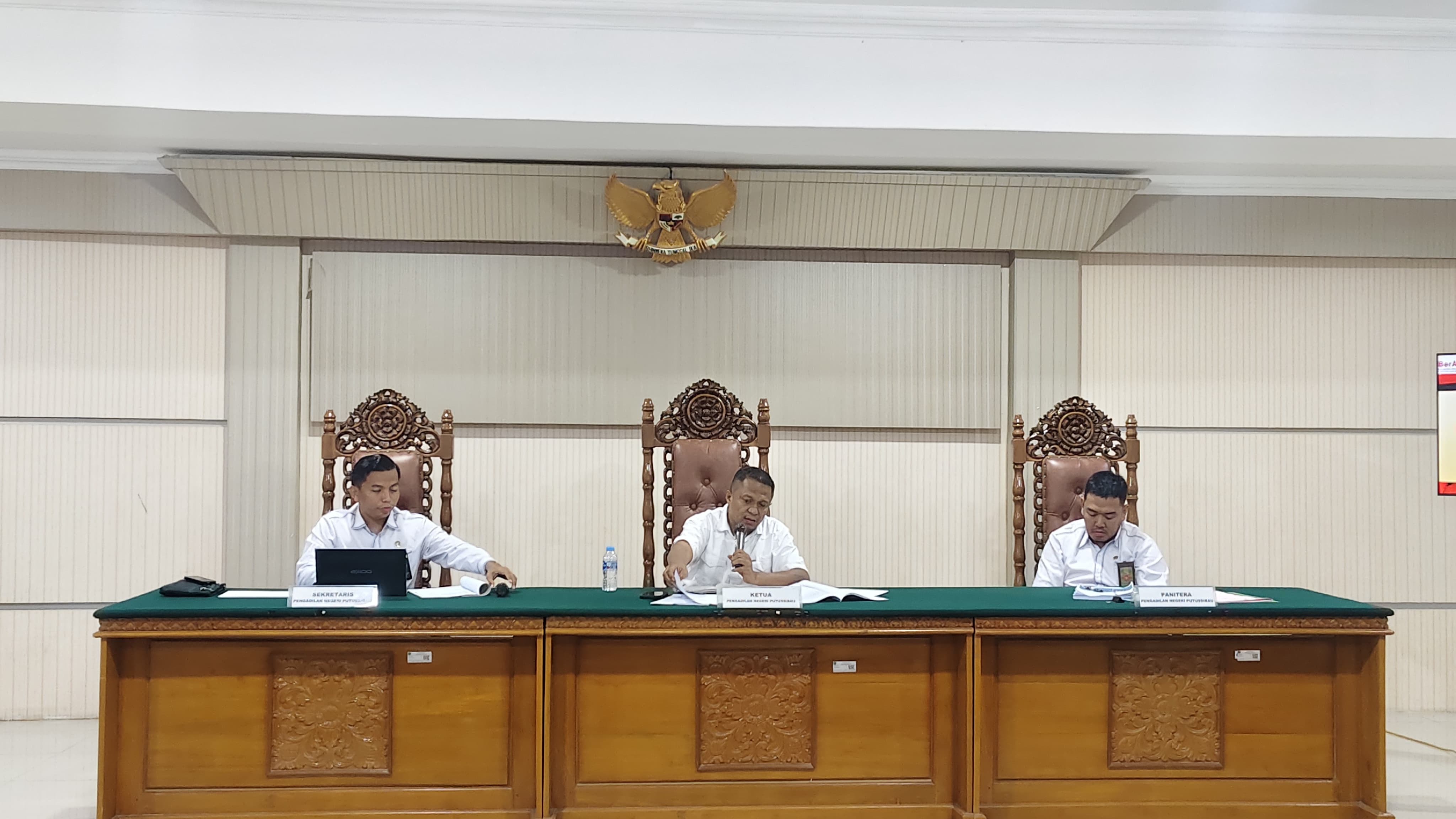 Rapat Bulanan, Pembinaan dan Pengawasan bulan Juli 2026 serta Monitoring dan Evaluasi Kinerja Bulan Juni 2026