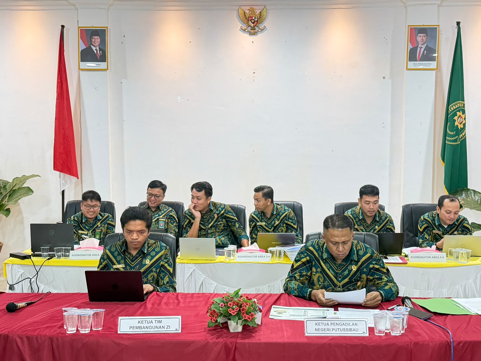 PN Putussibau Laksanakan Wawancara Evaluasi Pembangunan Zona Integritas Menuju WBK Secara Mandiri Tahun 2026