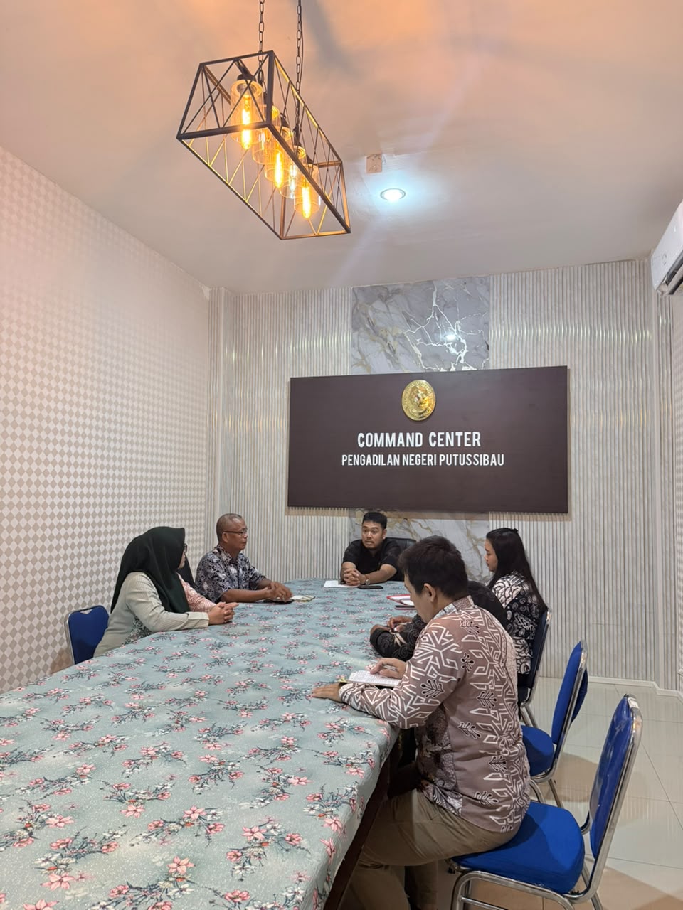 Rapat Evaluasi Kinerja Pegawai Kepaniteraan Pengadilan Negeri Putussibau Bulan Agustus 2026