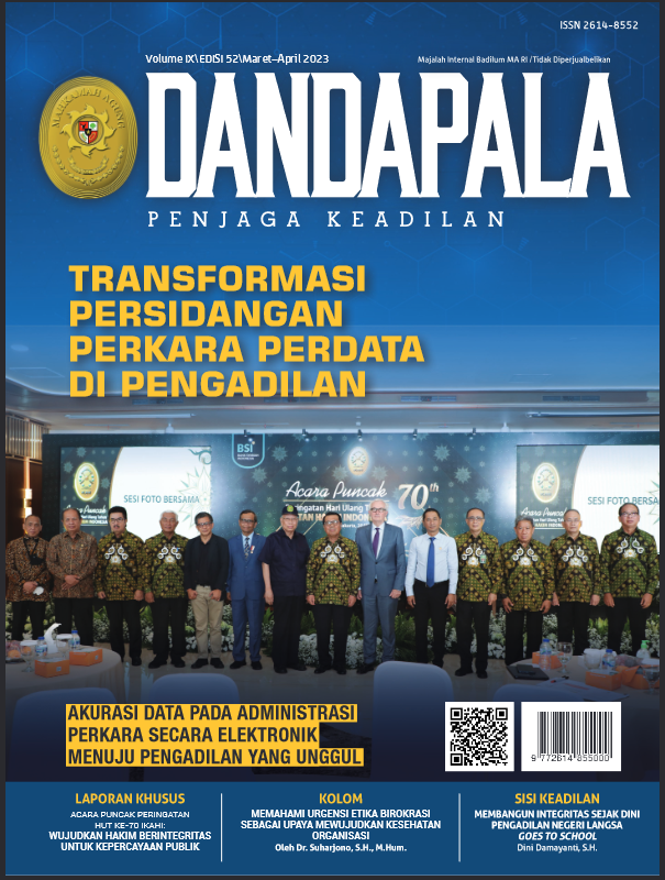 Screenshot 2024 03 01 at 12 56 44 Badilum Majalah DANDAPALA Volume IX Edisi 52 Maret April 2023pdf