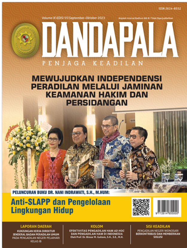 Screenshot 2024 03 01 at 13 09 57 Direktorat Jenderal Badan Peradilan Umum Majalah DANDAPALA Volume IX Edisi 55 September Oktober 2023
