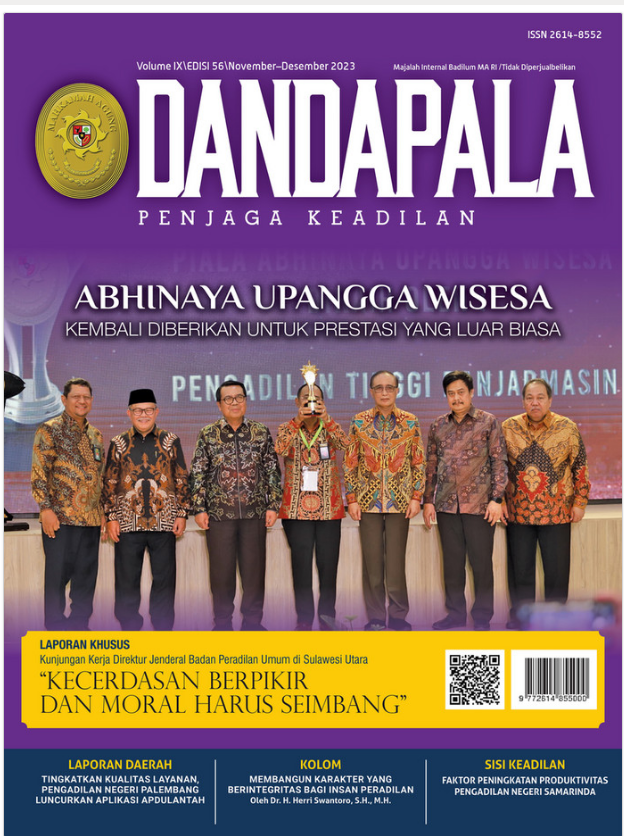 Screenshot 2024 03 01 at 13 14 48 Direktorat Jenderal Badan Peradilan Umum Majalah DANDAPALA Volume IX Edisi 56 November Desember 2023