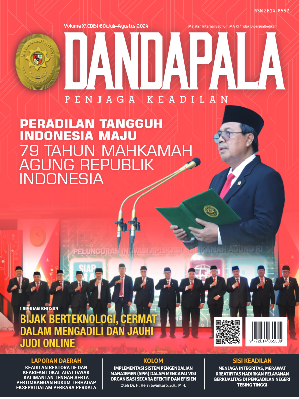 Screenshot 2024 10 31 at 15 52 40 Badilum Majalah DANDAPALA Volume X EDISI 60 Juli Agustus 2024pdf